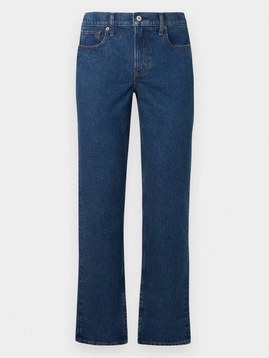 Zdjęcie produktu Jeansy Straight Leg Abercrombie & Fitch niebieski denim