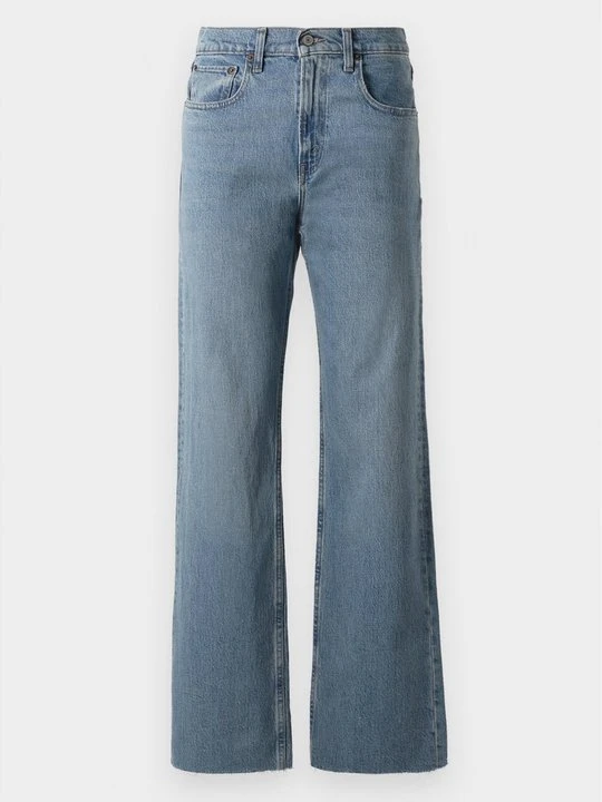Zdjęcie produktu Jeansy Straight Leg Abercrombie & Fitch niebieski denim