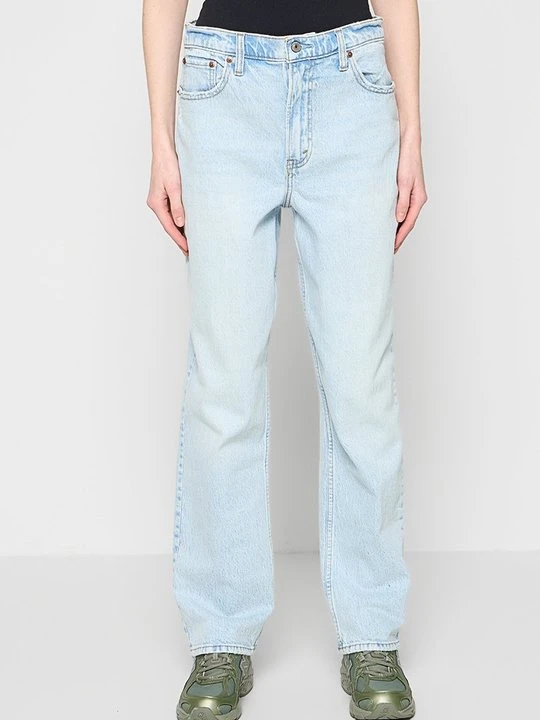 Zdjęcie produktu Jeansy Straight Leg Abercrombie & Fitch jasnoniebieski