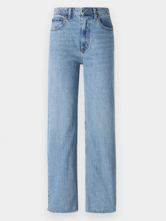 Zdjęcie produktu Jeansy Straight Leg Abercrombie & Fitch niebieski denim