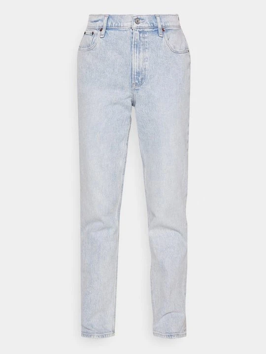Zdjęcie produktu Jeansy Straight Leg Abercrombie & Fitch jasnoniebieski denim