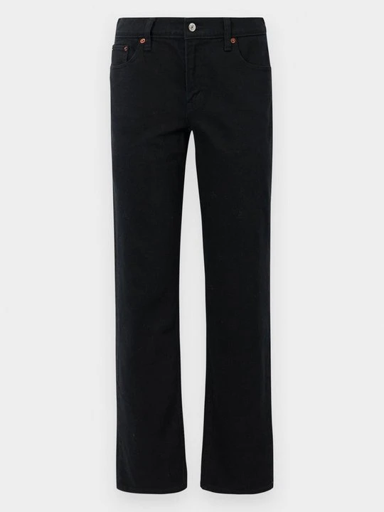 Zdjęcie produktu Jeansy Straight Leg Abercrombie & Fitch czarny