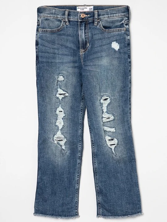 Zdjęcie produktu Jeansy Straight Leg Abercrombie & Fitch niebieski