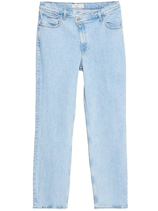 Zdjęcie produktu Jeansy Straight Leg Abercrombie & Fitch jasnoniebieski