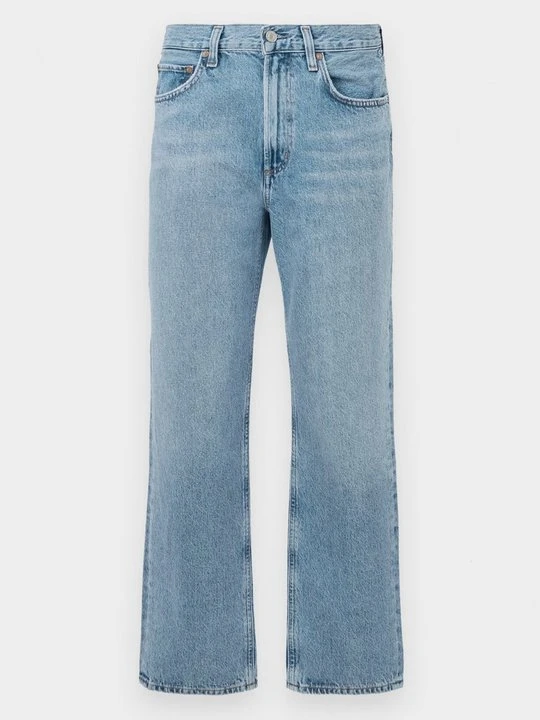 Zdjęcie produktu Jeansy Straight Leg Agolde jasnoniebieski denim