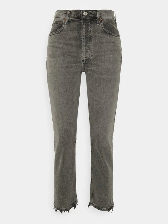 Zdjęcie produktu Jeansy Straight Leg Agolde ciemnoszary