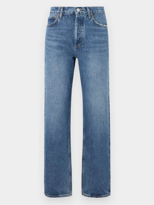 Zdjęcie produktu Jeansy Straight Leg Agolde niebieski denim