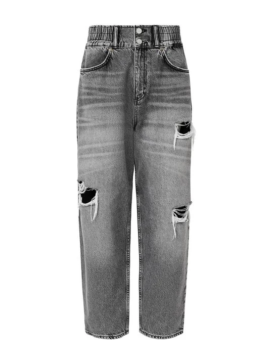 Zdjęcie produktu Jeansy Straight Leg AllSaints szary