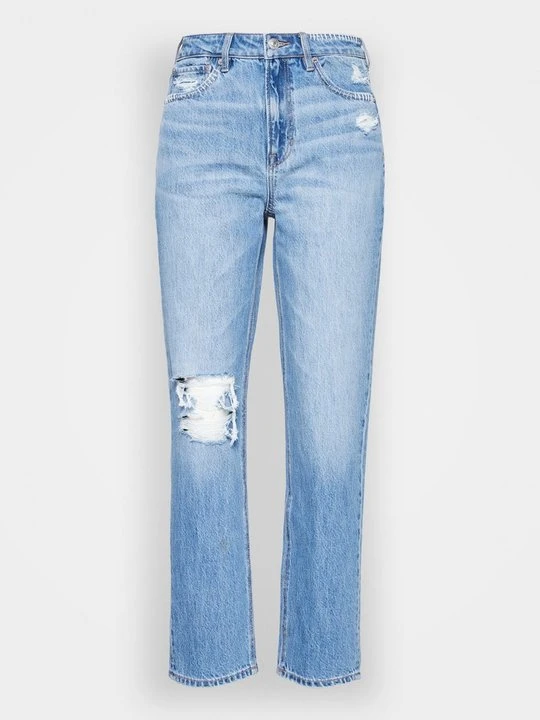 Zdjęcie produktu Jeansy Straight Leg American Eagle niebieski