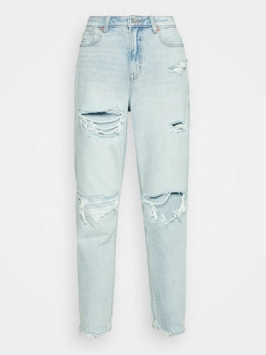 Zdjęcie produktu Jeansy Straight Leg American Eagle niebieski denim