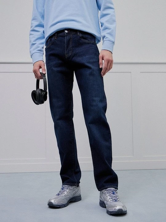 Zdjęcie produktu Jeansy Straight Leg Armani Exchange granatowy