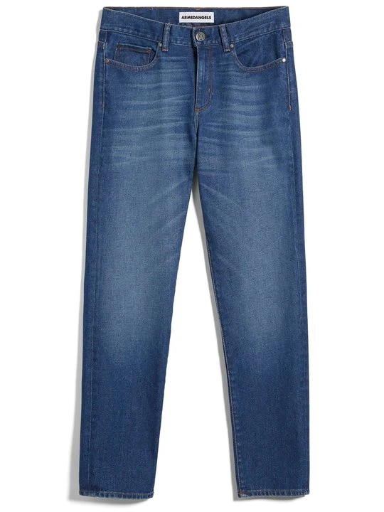 Zdjęcie produktu Jeansy Straight Leg ARMEDANGELS niebieski denim