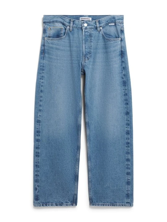 Zdjęcie produktu Jeansy Straight Leg ARMEDANGELS niebieski denim