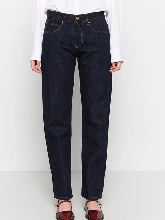 Zdjęcie produktu Jeansy Straight Leg Aspesi granatowy