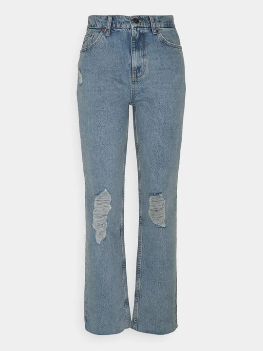 Zdjęcie produktu Jeansy Straight Leg BDG Urban Outfitters jasnoniebieski denim