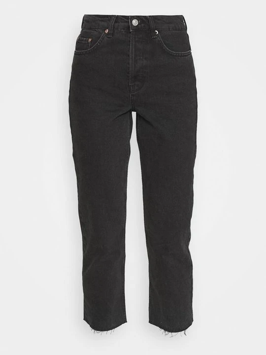 Zdjęcie produktu Jeansy Straight Leg BDG Urban Outfitters ciemnoszary melanż