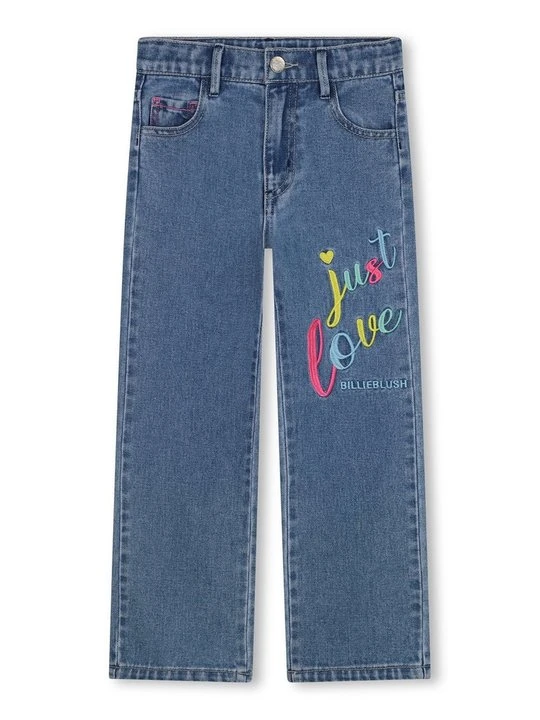 Zdjęcie produktu Jeansy Straight Leg Billieblush niebieski