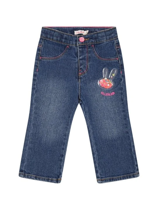 Zdjęcie produktu Jeansy Straight Leg Billieblush niebieski denim