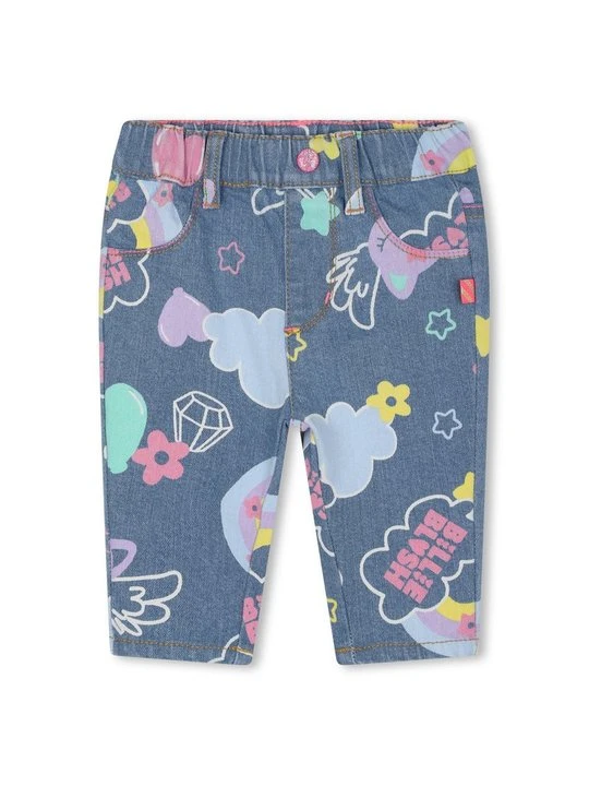 Zdjęcie produktu Jeansy Straight Leg Billieblush niebieski
