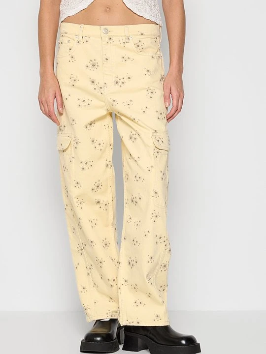 Zdjęcie produktu Jeansy Straight Leg BIMBA Y LOLA jasnożółty