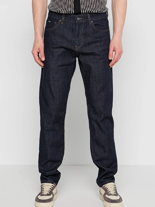 Zdjęcie produktu Jeansy Straight Leg Boss błękit królewski