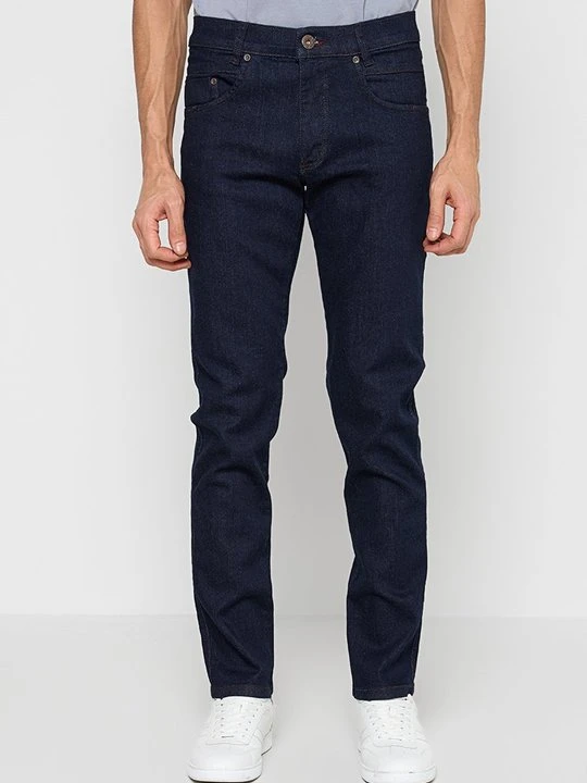 Zdjęcie produktu Jeansy Straight Leg Bugatti granatowy