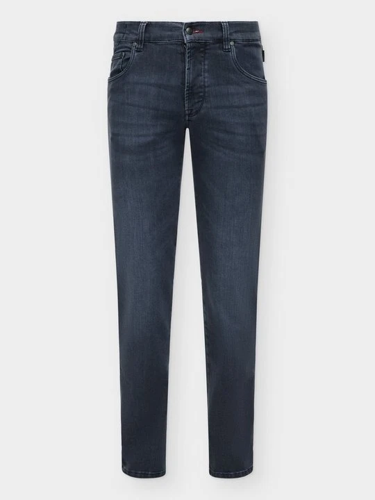 Zdjęcie produktu Jeansy Straight Leg Bugatti niebieski melanż