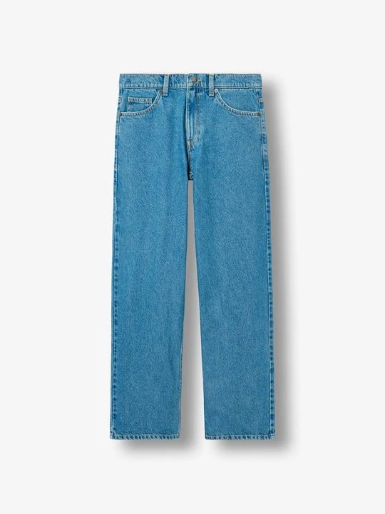 Zdjęcie produktu Jeansy Straight Leg Burocs granatowy