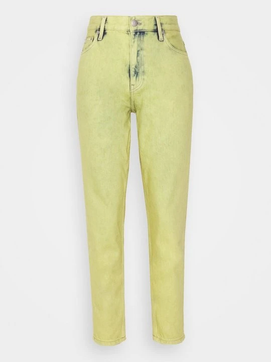 Zdjęcie produktu Jeansy Straight Leg Calvin Klein Jeans żółty
