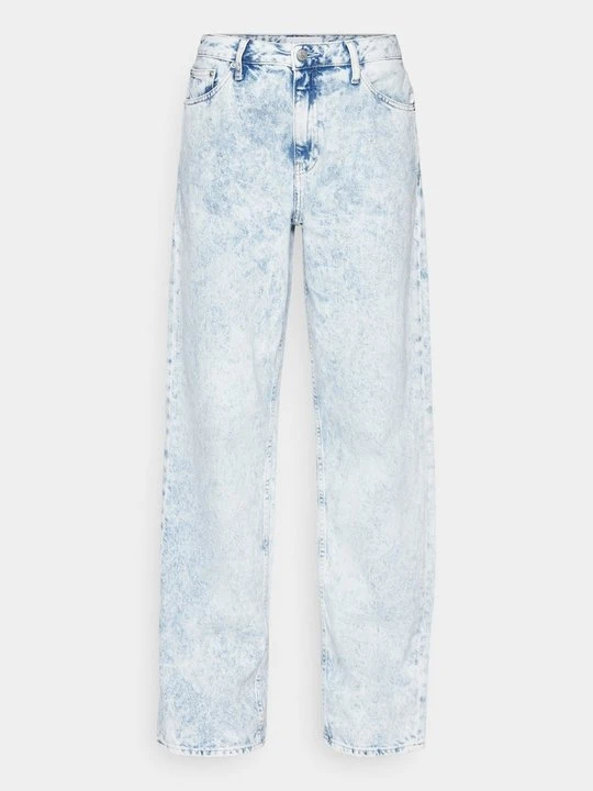 Zdjęcie produktu Jeansy Straight Leg Calvin Klein Jeans jasnoniebieski denim