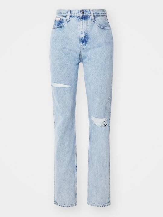 Zdjęcie produktu Jeansy Straight Leg Calvin Klein Jeans jasnoniebieski denim