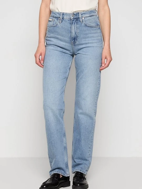 Zdjęcie produktu Jeansy Straight Leg Calvin Klein Jeans jasnoniebieski