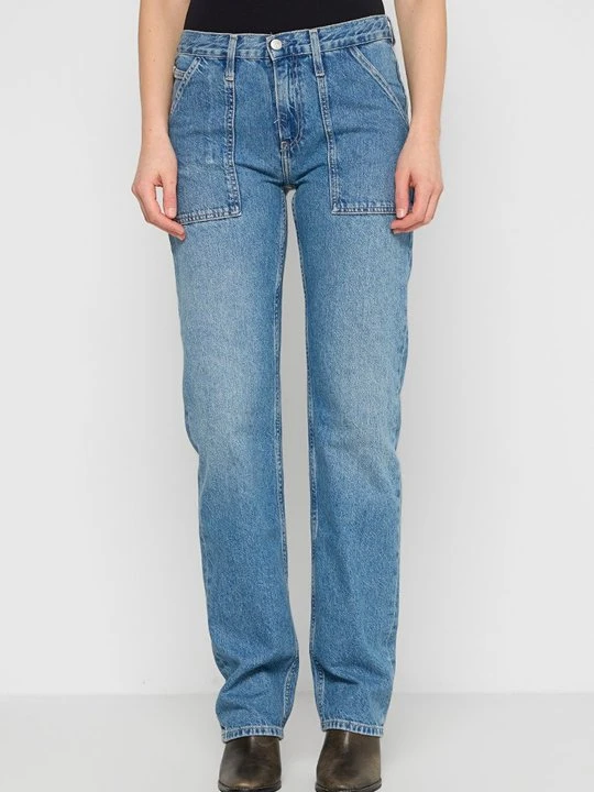 Zdjęcie produktu Jeansy Straight Leg Calvin Klein Jeans niebieski