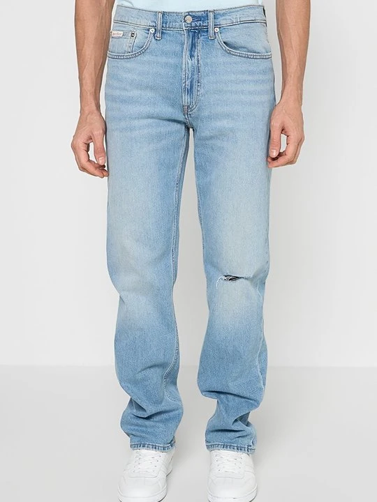 Zdjęcie produktu Jeansy Straight Leg Calvin Klein Jeans brązowy