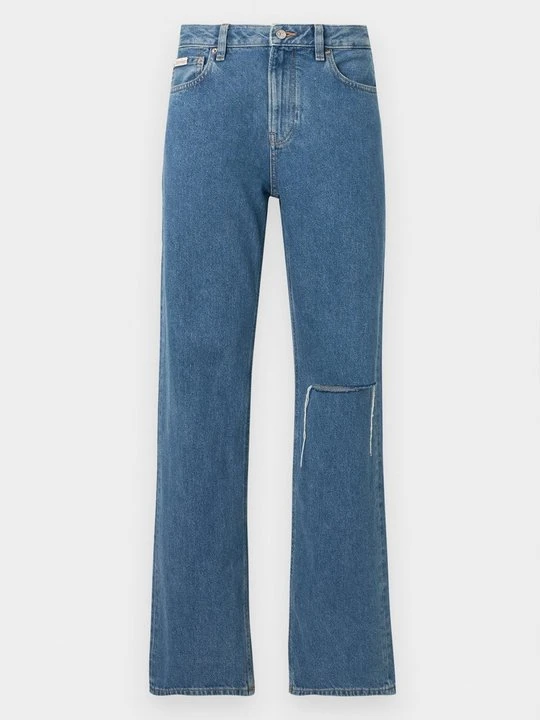 Zdjęcie produktu Jeansy Straight Leg Calvin Klein Jeans niebieski denim