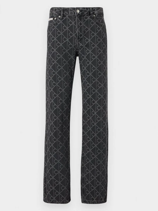 Zdjęcie produktu Jeansy Straight Leg Calvin Klein Jeans szary