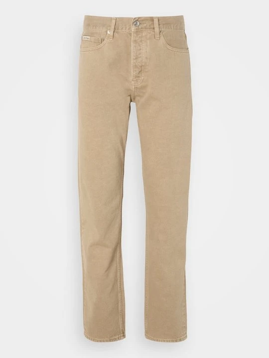 Zdjęcie produktu Jeansy Straight Leg Calvin Klein Jeans beżowy