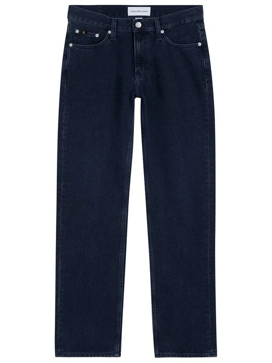Zdjęcie produktu Jeansy Straight Leg Calvin Klein Jeans ciemnoniebieski