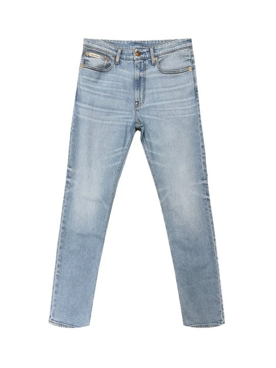 Zdjęcie produktu Jeansy Straight Leg Calvin Klein Jeans jasnoniebieski denim