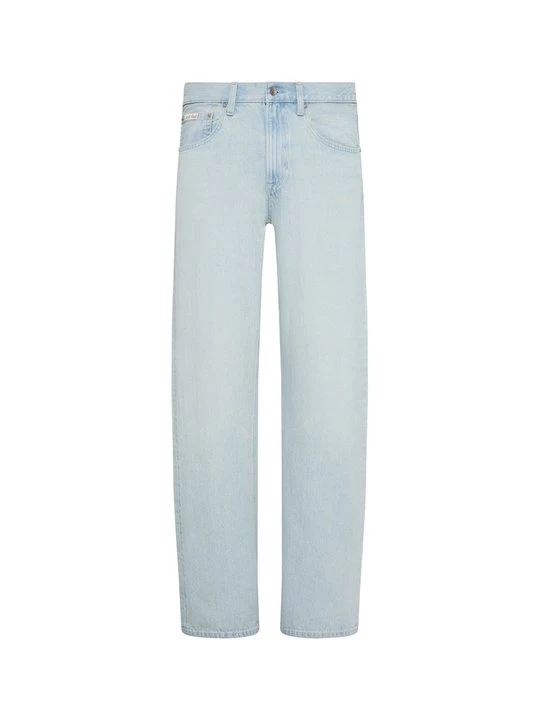 Zdjęcie produktu Jeansy Straight Leg Calvin Klein Jeans jasnoszary