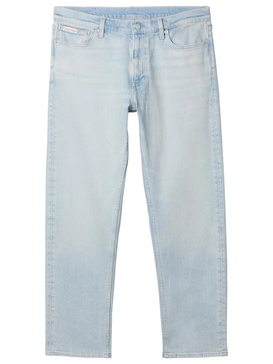 Zdjęcie produktu Jeansy Straight Leg Calvin Klein Jeans jasnoszary