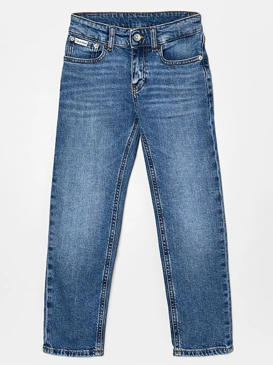 Zdjęcie produktu Jeansy Straight Leg Calvin Klein Jeans kamień