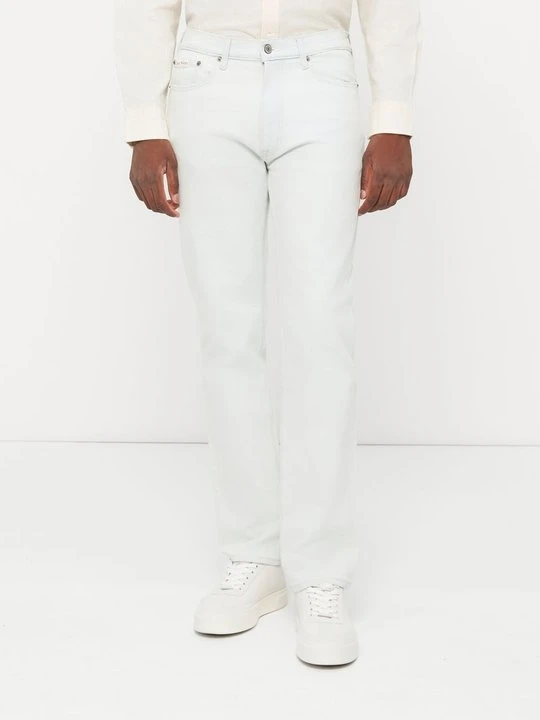 Zdjęcie produktu Jeansy Straight Leg Calvin Klein Jeans mleczny