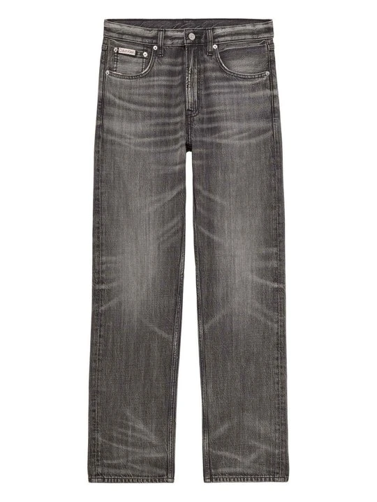 Zdjęcie produktu Jeansy Straight Leg Calvin Klein szary