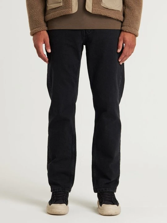 Zdjęcie produktu Jeansy Straight Leg CHASIN' czarny