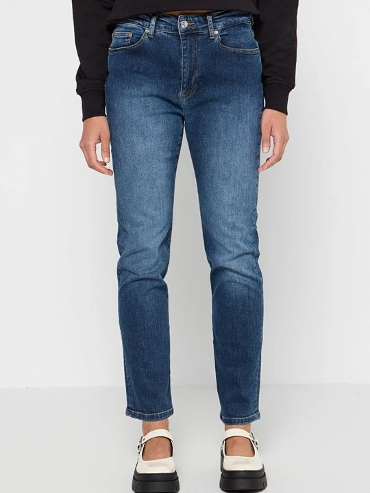 Zdjęcie produktu Jeansy Straight Leg Chiara Ferragni niebieski