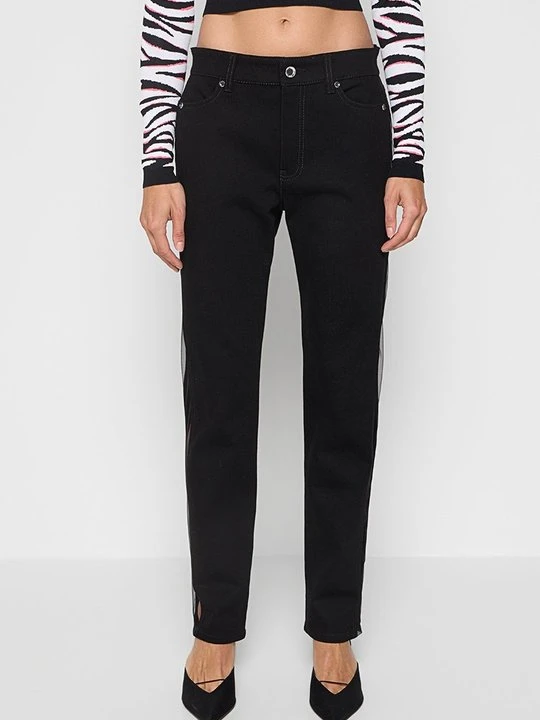 Zdjęcie produktu Jeansy Straight Leg Chiara Ferragni czarny