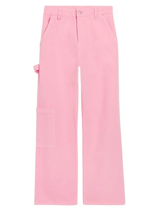 Zdjęcie produktu Jeansy Straight Leg CLAUDIE PIERLOT różowy