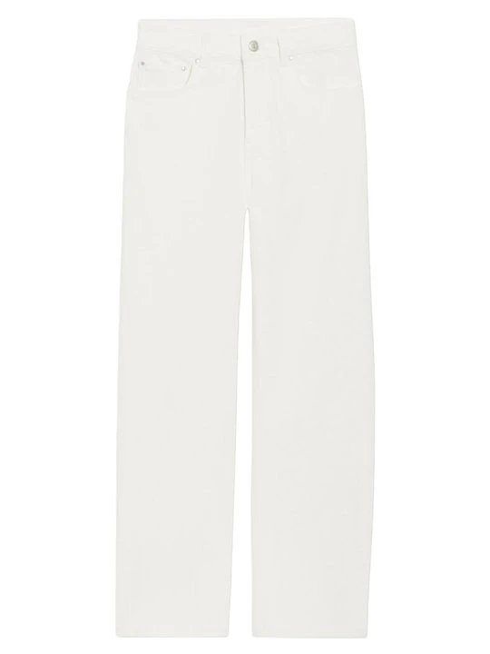 Zdjęcie produktu Jeansy Straight Leg CLAUDIE PIERLOT mleczny