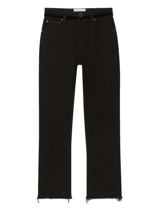 Zdjęcie produktu Jeansy Straight Leg CLAUDIE PIERLOT czarny